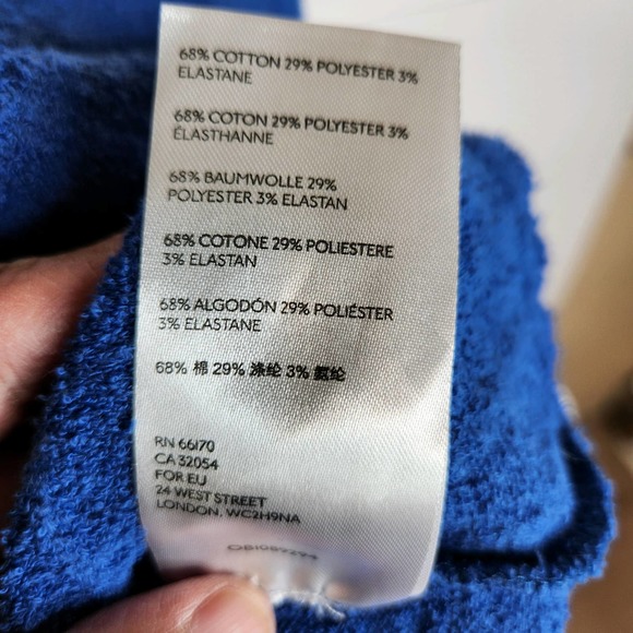 We The Free Oliver Henley Top Sailor Blue Size Medium - Picture 10 of 10